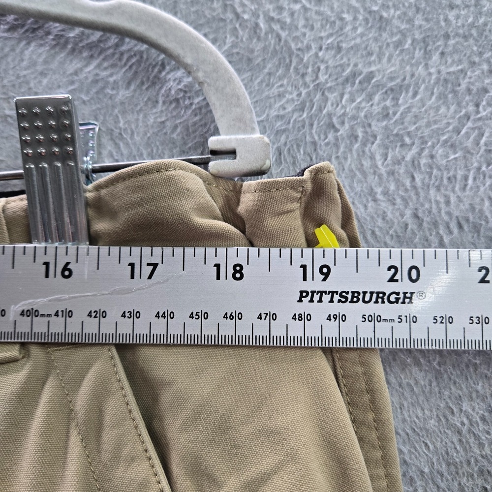Duluth Men Pants XL Beige Cargo Pockets Nylon Hiking Mid Rise 32 in Inseam - Picture 3 of 12